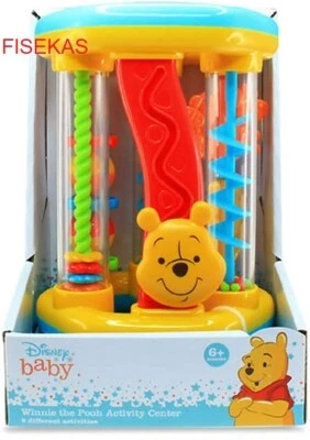Disney Baby Winnie the Pooh Centro de Actividades 8 Actividades Aprendizaje Niño Juguete NUEVO Foto 1 de 4