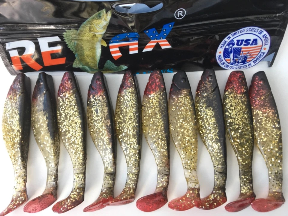 10 Gummifische  Relax Kopyto 4 River  10cm ab 0,80€/St.  NEU !!!! Set 91 - Bild 1 von 1