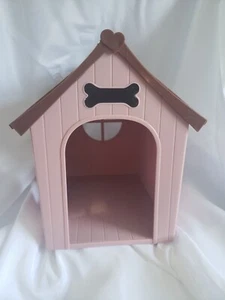 Our Generation Deluxe ~Pink Dog House Set for 18" Dolls With Opening Roof - Picture 1 of 8