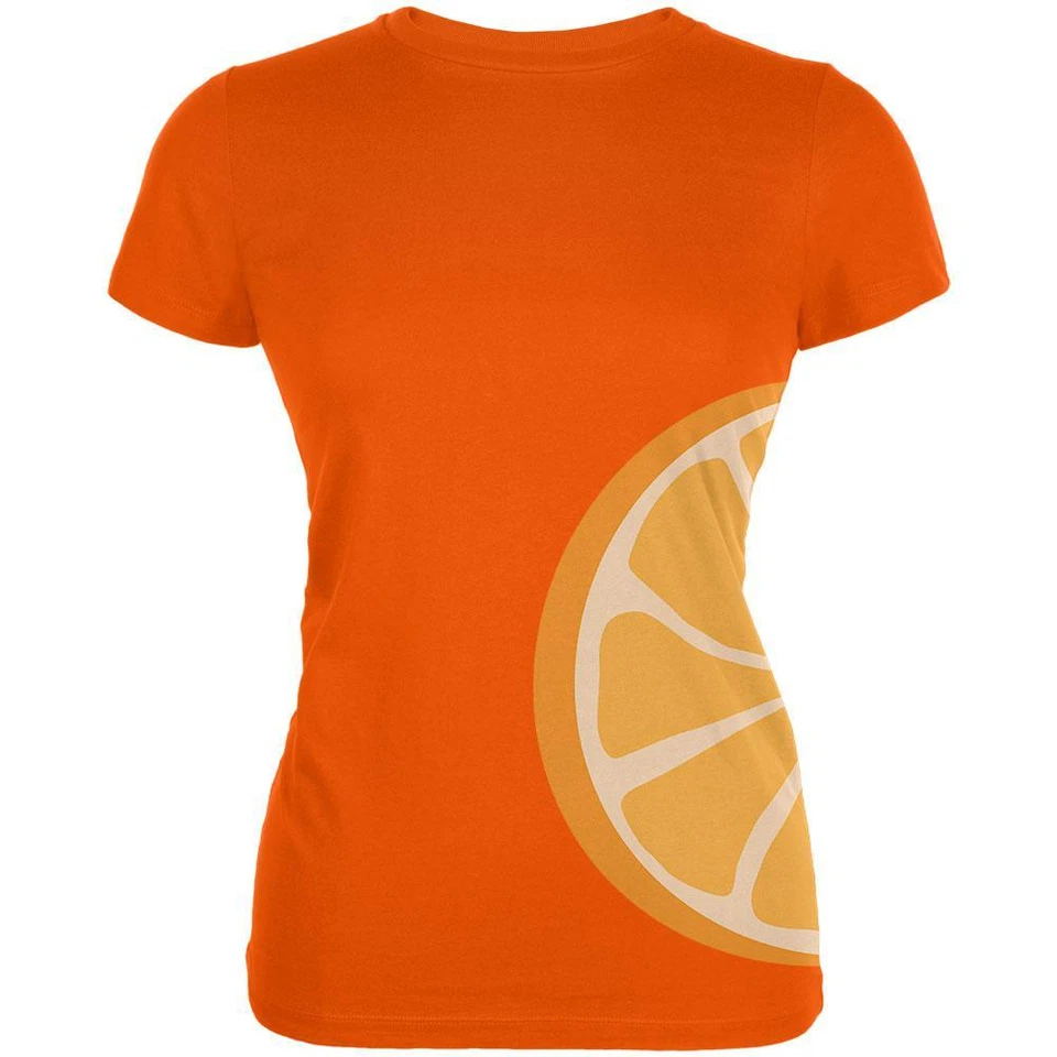 Camiseta suave disfraz rebanada naranja para niños Foto 1 de 1