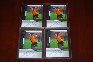 (4) LOUIS OOSTHUIZEN 2012 SP AUTHENTIC GOLF ROOKIE ON CARD AUTO LOT ALL #/699 ! - Picture 1 of 2