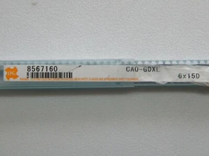 VHM Bohrer von OSG CAO-GDXL 6,0 mm 15xD mit IK - Bild 1 von 3