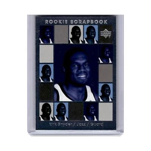 2004 Upper Deck Rookie Scrapbook Kirk Snyder Jazz #RS7 - Picture 1 of 3
