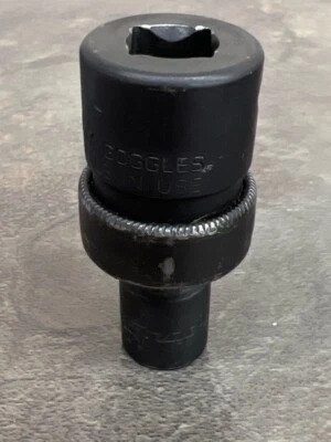 SNAP-ON IPF12B 3/8" DRIVE 3/8" 6PT SWIVEL IMPACT SOCKET (WBP004399) - Image 1 of 4