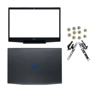 Housse arrière neuve Dell G3 15 3590 LCD 0747 KP étui supérieur & charnières & vis et lunette - Photo 1/5
