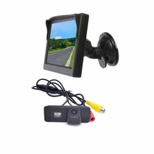 Rear View Monitor Reversing Camera for VW Golf V 5 Scirocco Eos Lupo Passat CC - Picture 1 of 8