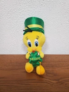 Plush For Luck Tweety Bird Stuffed Animal Warner Bros. Looney Tunes 10" - 2000 - Picture 1 of 5