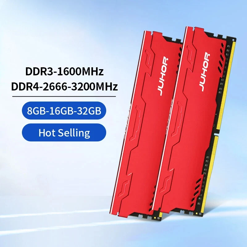 Lot DDR4 Ram 16GB 8GB 32GB 2666MHz 3200MHz DDR3 8GB 1600MHz DIMM Desktop Memory - Image 1 of 4