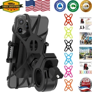Tool-Free Universal Bike Phone Holder | Fits 4-7" Smartphones & Adjusts Easily - Picture 1 of 10