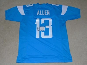 Keenan Allen Signed Custom Jersey Chargers Beckett COA RARE - Picture 1 of 3