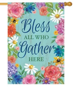 Bless and Gather House Flag - Picture 1 of 1