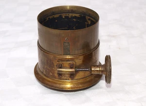J.E.S. OLD BRASS LENS MAGIC LANTERN CAMERA - AS IS - SPARES OR REPAIRS - Picture 1 of 12