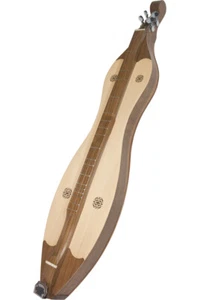 ROOSEBECK GRACE MOUNTAIN DULCIMER 4-STRING VAULTED SPRUCE KNOTWORK - WALNUT - Picture 1 of 8