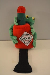 Mc ILhenny Co. Tabasco Rip It Frog Golf Club Head Cover Crazy Eyes Drunk Frog - Picture 1 of 6