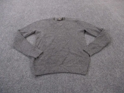 Suéter Doble RL Para Hombres XS Gris Cachemira Pullover Térmico Ralph Lauren RRL Foto 1 de 4