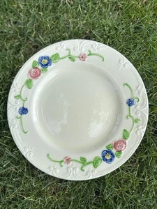 Vintage Homer Laughlin Rose Ofen Servieren Kleine Teller 7" 3er Set - Bild 1 von 9