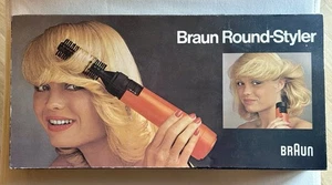 Braun Round-Styler RS60 Vintage Boxed Space Age 1976 Heinz Ullrich Haase - Bild 1 von 9