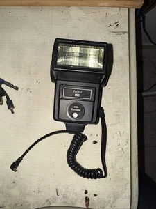 Vivitar 283 Auto Thyristor Universal Electronic Shoe Mount Tilt Camera Flash - Picture 1 of 5