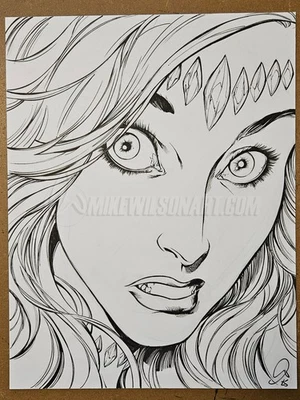 Lote de arte Gemshock - mikewilsonart (#224) - Imagem 1 de 3