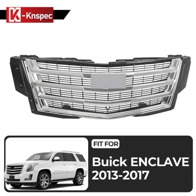 Front Upper Bumper Grille For 2015-2020 Cadillac Escalade Chrome Grill 23405570 Foto 1 de 4