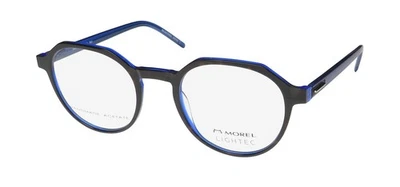 NUEVO MARCO DE GAFAS LIGHTEC 30255L BORDE COMPLETO PLÁSTICO GEOMÉTRICO 48-21-140 PARA HOMBRE TB01 Foto 1 de 4