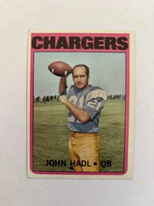 Topps Football 1972 - John Hadl quasi nuovo-MT - Foto 1 di 2