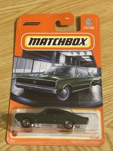 2023 Matchbox 1966 Dodge Charger 13/100 Green - Picture 1 of 2