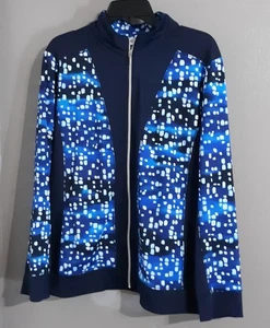Damen Zenergy by Chico’s Langarm/Frontreißverschluss Winter Sweatshirt. Gr. 3 - Bild 1 von 9