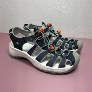 Keen Astoria West Damen-Sandalen Größe 8 blau geschlossene Zehe rutschfest blau - Bild 1 von 9