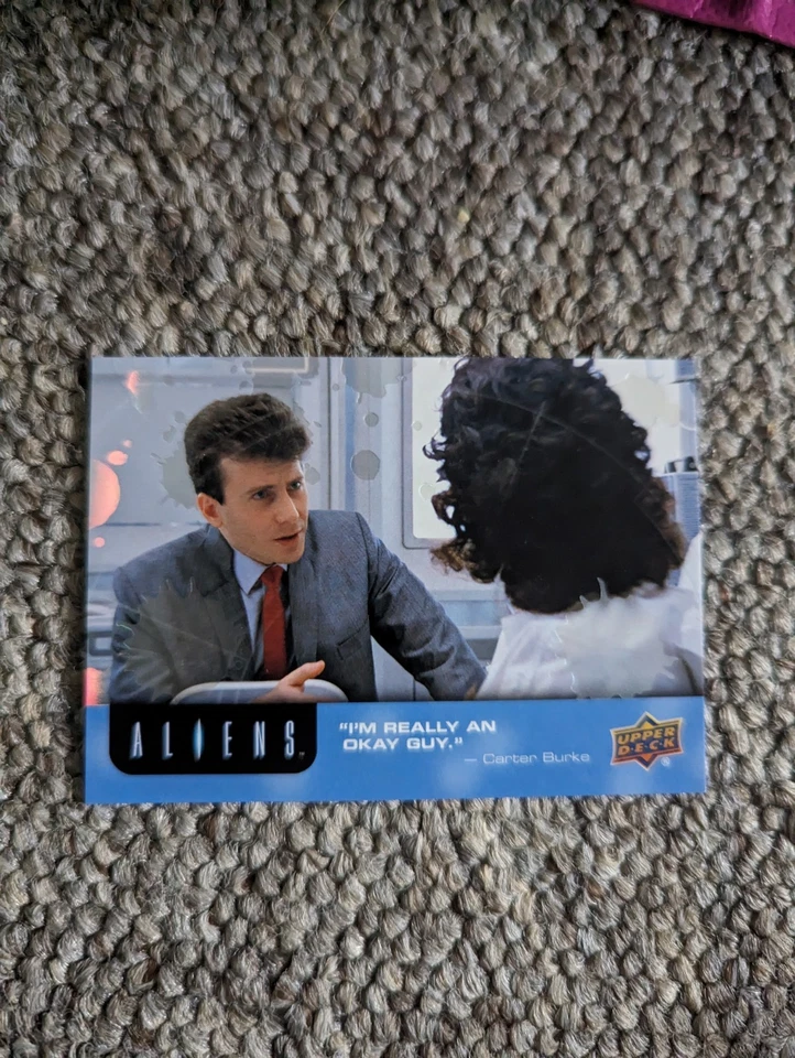 Aliens 2018 #4 Synthetic Blood Silver Parallel Base Card 76/99 57 Upper Deck - Image 1 of 3