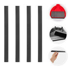  4pcs Insert Strip Plastic Dustpan Lip Replacements Dustpan Plastic Edges