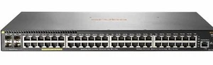 HPE Aruba 2930F 48G PoE+ 4SFP Switch, 48 x RJ-45 PoE+, 4 x SFP, JL262A#ABA - Bild 1 von 2