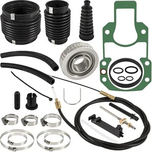 For Mercruiser Alpha 1 Gen 1 SEI Transom Seal Bellows Kit with Lower Shift Cable - Picture 1 of 10