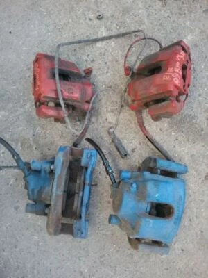 R/F L/F L/R R/R Left Right Front Rear Set of Calipers  4dr 1999 BMW 328i 900-7-3 - Image 1 of 4