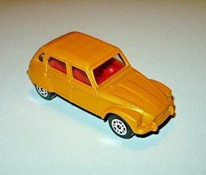 Corgi Juniors Gt Britain 1:64 Citroen Dyane Luxus Ente gelbmetallic ohne Box - Bild 1 von 4