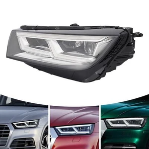 Left Driver Side For 2018-2020 Audi Q5 SQ5 Full LED Headlight Assembly Headlamp - Picture 1 of 17