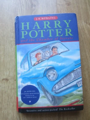 HARRY POTTER AND THE CHAMBER OF SECRETS  Ted Smart  Rowling HB  1/2 *SEE DESC ** - Image 1 of 4