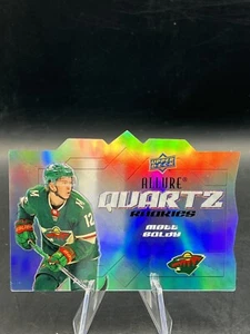 2022-23 Upper Deck Allure Matt Boldy Quartz Die Cut Rookies RC SP AQ-MB - Picture 1 of 2