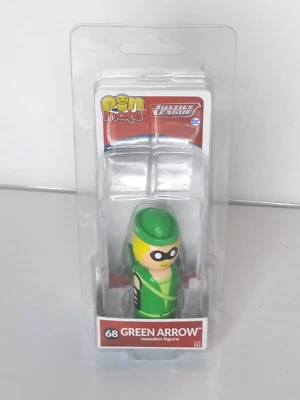 Figura de madera Pin Mate Flecha Verde 68 Liga de la Justicia 2017 Nuevo en paquete Foto 1 de 4