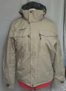 Zero Xposure S Small Mens Anorak Windbreaker Khaki Winter Outdoor - Picture 1 of 12