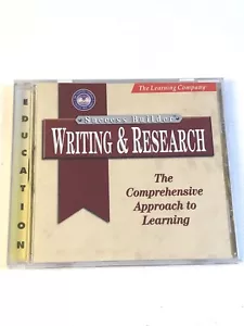 Writing and Research The Learning Company Success Builder Software 1997 CDROM 95 - Picture 1 of 4