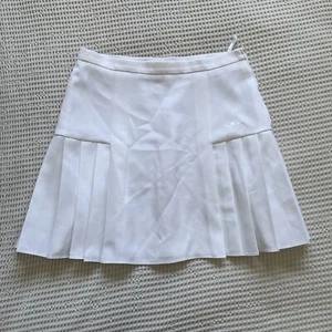 Vintage Adidas Originals Skirt Pleated Tennis Skirt 90s Retro White Size 20 - Picture 1 of 6