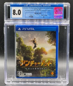 Uncharted: Golden Abyss Sony PlayStation Vita PS Vita Sealed New CGC 8.0 A Grade - Picture 1 of 2