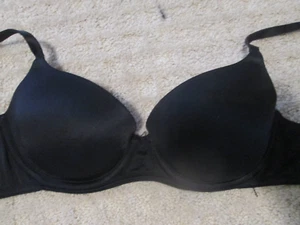 Victoria's Secret PINK Damen BH 32B leicht gefüttert T-Shirt schwarz mit Bügel - Bild 1 von 2