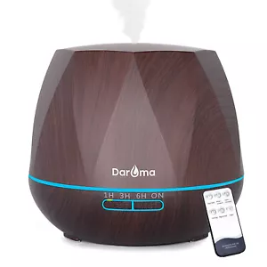 Used remote Oil Diffuser,550ML Aromatherapy Ultrasonic MistHumidifier - Picture 1 of 18