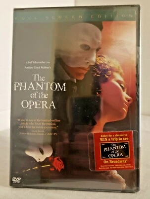 The Phantom Of The Opera DVD, Musical, 2004, Andrew Llyod Webber - Image 1 of 4