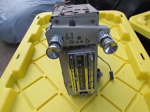 EARLY 1963 C2 Corvette Wonderbar AM Radio w/Correct Knobs AM ONLY - Bild 1 von 6