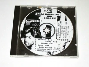 HAM Saga Rokksins 1988-1993 Music CD Icelandic Doom Metal Rock HTF - Imagen 1 de 5