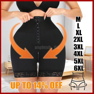 Women Firm Tummy Control Full Body Shaper Slimming Bodysuit Shapewear Butt Lift - Picture 1 of 21