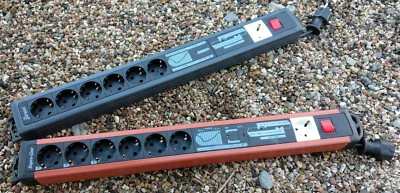 REV SupraLine Supraguard Master Slave 6-fach PC Steckdosen-Leiste Schutzkontakt  - Bild 1 von 2